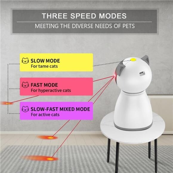 Laser Cat Toys for Indoor Cats,The 4th Generation Real Random - Picture 5 of 14